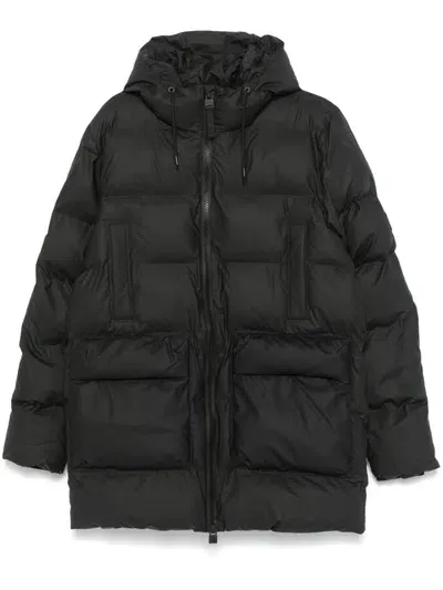 Rains Alta Coat In Black