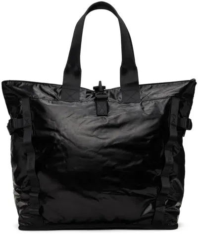 Rains Black Sibu Shopper Tote