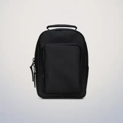 Rains Book Daypack Mini In Black