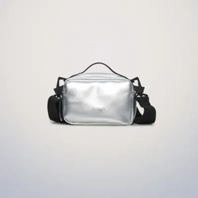 Rains Box Bag Micro In Metallic