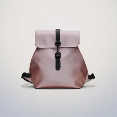 Rains Bucket Backpack In Pink