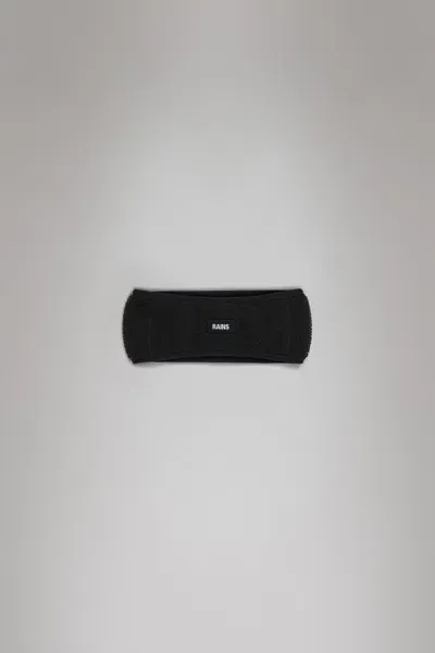 Rains Fleece Headband In Black