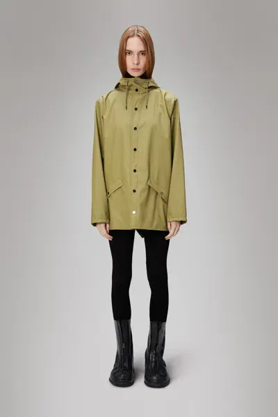 Rains Jacket In Green