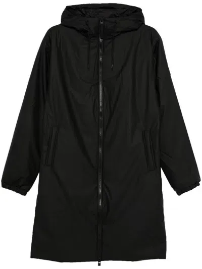 Rains Lohja Coat In Black