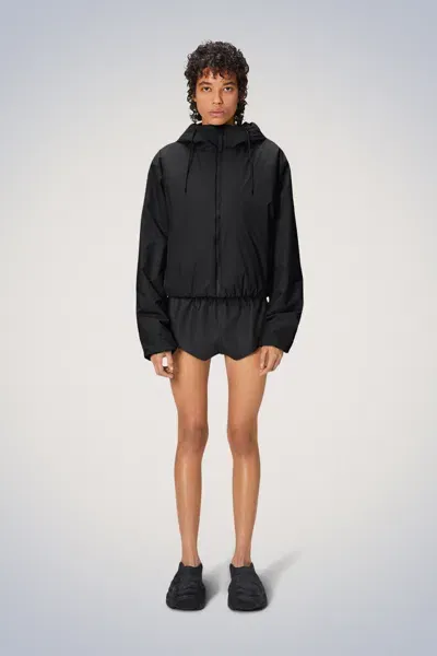 Rains Lohja Short Jacket In Black