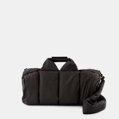 Rains Nyssa Puffer Duffel W3 Travel Bag In Black