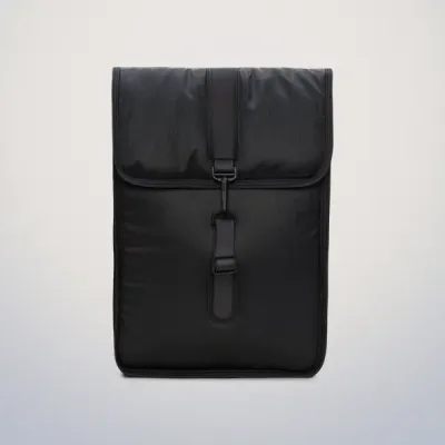 Rains Puffed Backpack Mini In Black