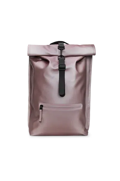 Rains Rolltop Rucksack In Muse