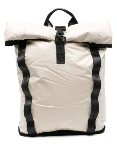 Rains Sibu Rolltop Rucksack Mini Bags In Beige