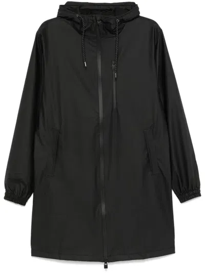 Rains Storm Breaker Raincoat In Black