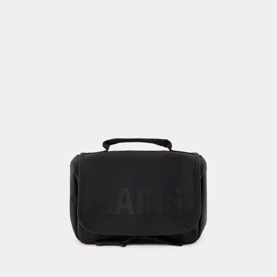 Rains Texel W3 Wash Bag-  - Synthetic - Black