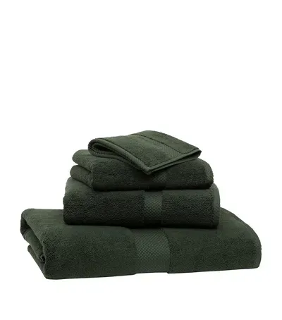 Ralph Lauren Avenue Bath Sheet In Green