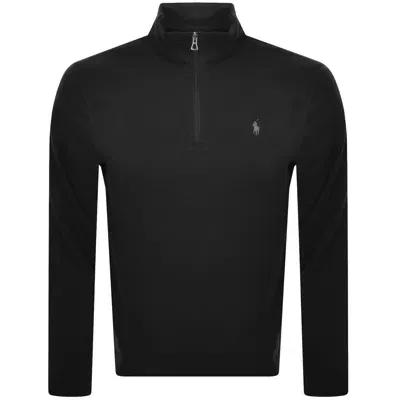 Ralph Lauren Half Zip Sweatshirt Black