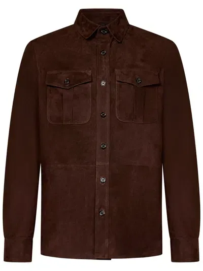 Ralph Lauren Jacket In Brown