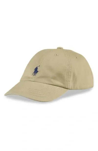 Ralph Lauren Babies'  Kids' Classic Chino Cap In Classic Khaki