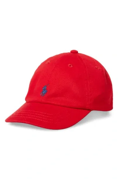 Ralph Lauren Babies'  Kids' Classic Chino Cap In Red