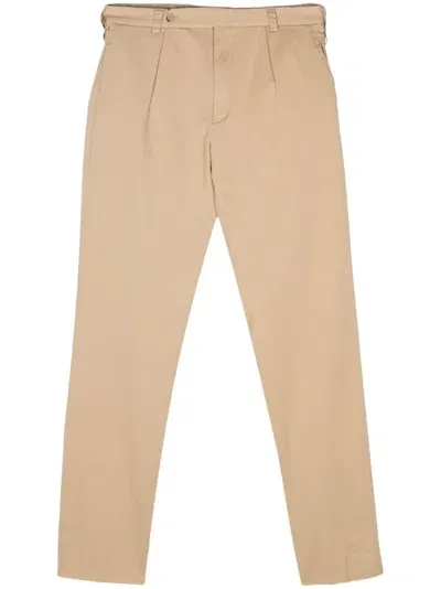 Ralph Lauren Pleated Chino Trousers In Neutral