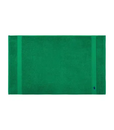 Ralph Lauren Polo Player Bath Mat In Green