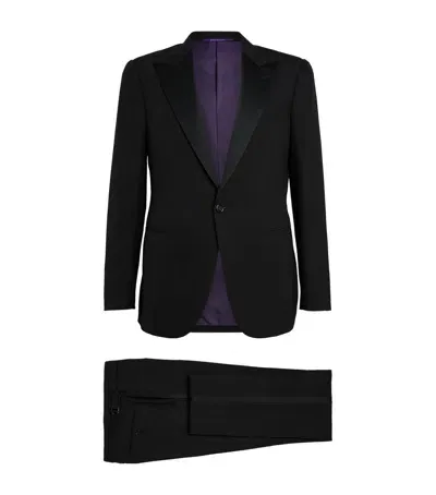 Ralph Lauren Purple Label 2-piece Evening Suit In Black