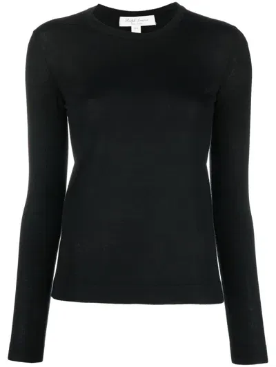 Ralph Lauren Round-neck Knit Jumper In Schwarz