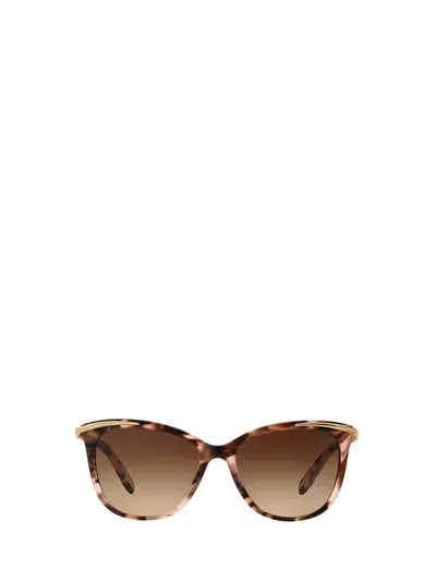 Ralph Lauren Sunglasses In Pink Tortoise