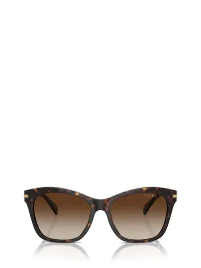 Ralph Lauren Sunglasses In Shiny Dark Havana