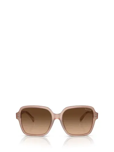 Ralph Lauren Sunglasses In Shiny Opal Rose Beige