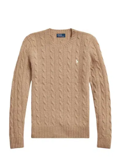 Ralph Lauren Sweaters In Medium Beige