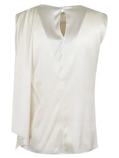 Ralph Lauren Top In Bianco