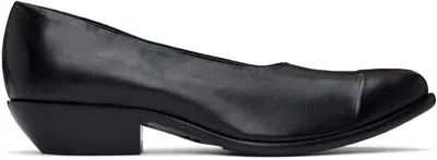 Random Identities Black Pantoufle Loafers