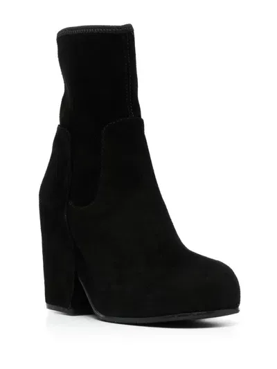 Random Identities Platform Boots In Black