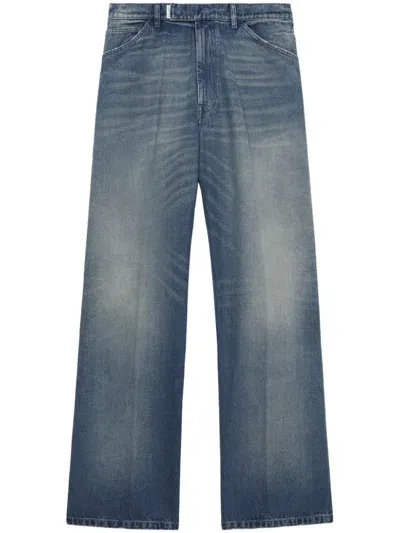 Random Identities Straight-leg Jeans In Blue