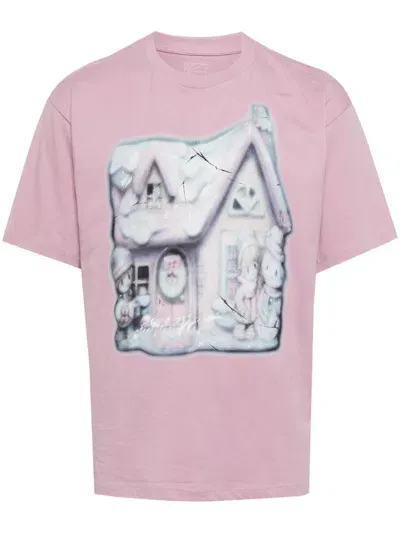 Rassvet Kyler Tale Cotton T-shirt In Pink