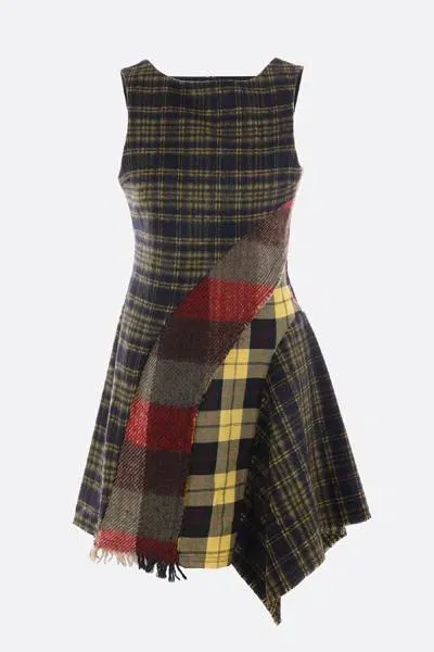 Rave Review Dresses In Multi Tartan