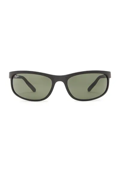 Ray Ban Predator 2 Oval Sunglasses In Black & Matte