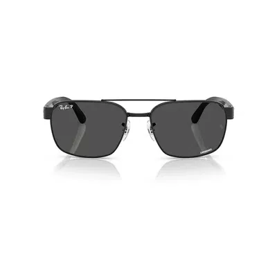 Ray Ban Rb3751ch Chromance Sunglasses Havana Grey Frame Grey Lenses Polarized 61-17