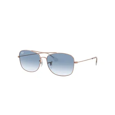 Ray Ban Rb3799 Sonnenbrillen Gold Fassung Blau Glas 57-15