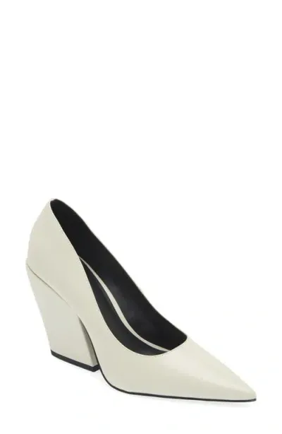 Rebecca Minkoff West Pointed Toe Pump In White