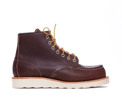 Red Wing 6-inch Classic Moc Boots In Brown