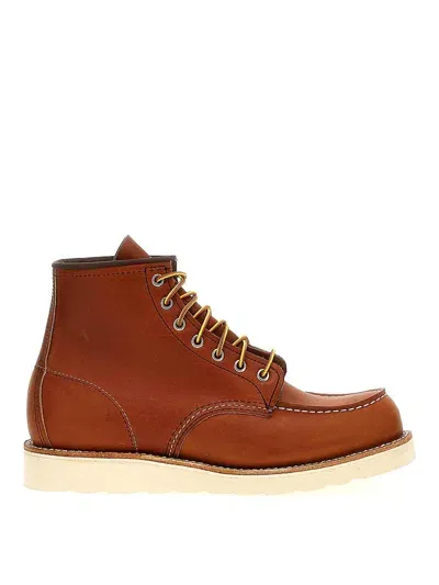 Red Wing Shoes Red Wing 875 Heritage Work 6 Moc Toe Boot Oro Legacy In Brown