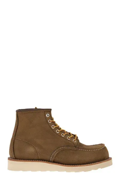 Red Wing Shoes Classic Mock Toe Lace In Beige