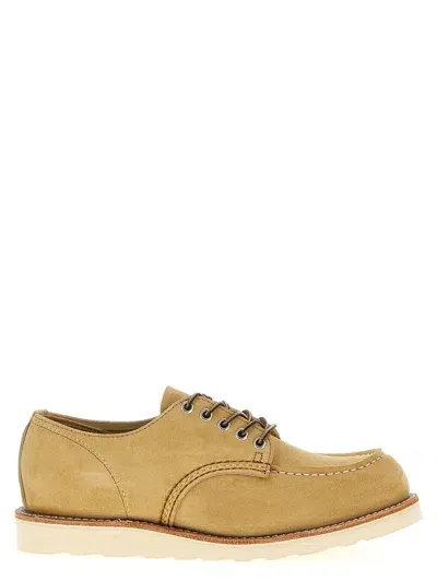 Red Wing Shoes Shop Moc Oxford Lace Up Shoes In Beige