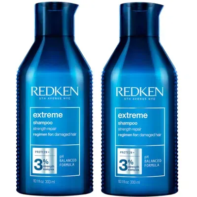 Redken Extreme Shampoo Duo (2 X 300ml) In White