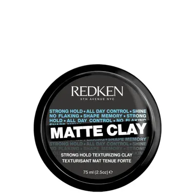 Redken Matte Clay Strong Hold Texturising Clay 75ml In White