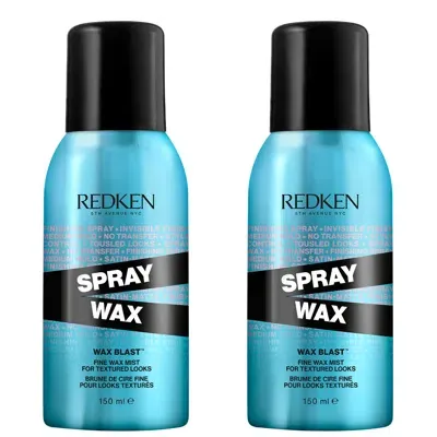 Redken Spray Wax Fine Wax Mist For Body And Dimension 2 X 150ml In White