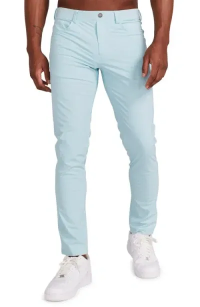 Redvanly Kent Pull-on Golf Pants In Canal Blue