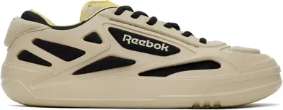 Reebok Khaki & Black Club C Fwd Ltd Sneakers In Brown