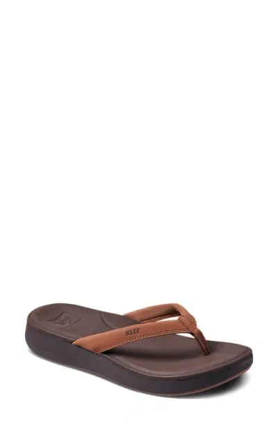 Reef Cushioned Cloud Flip Flop In Espresso