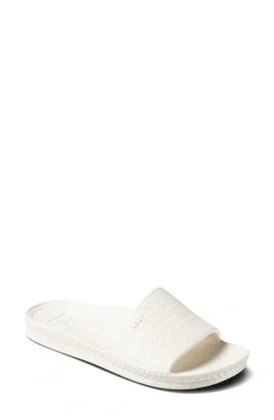 Reef Water Scout Slide Sandal In White