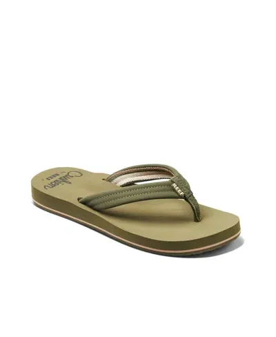 Reef Women's Cushion Breeze Flip-flops In Green